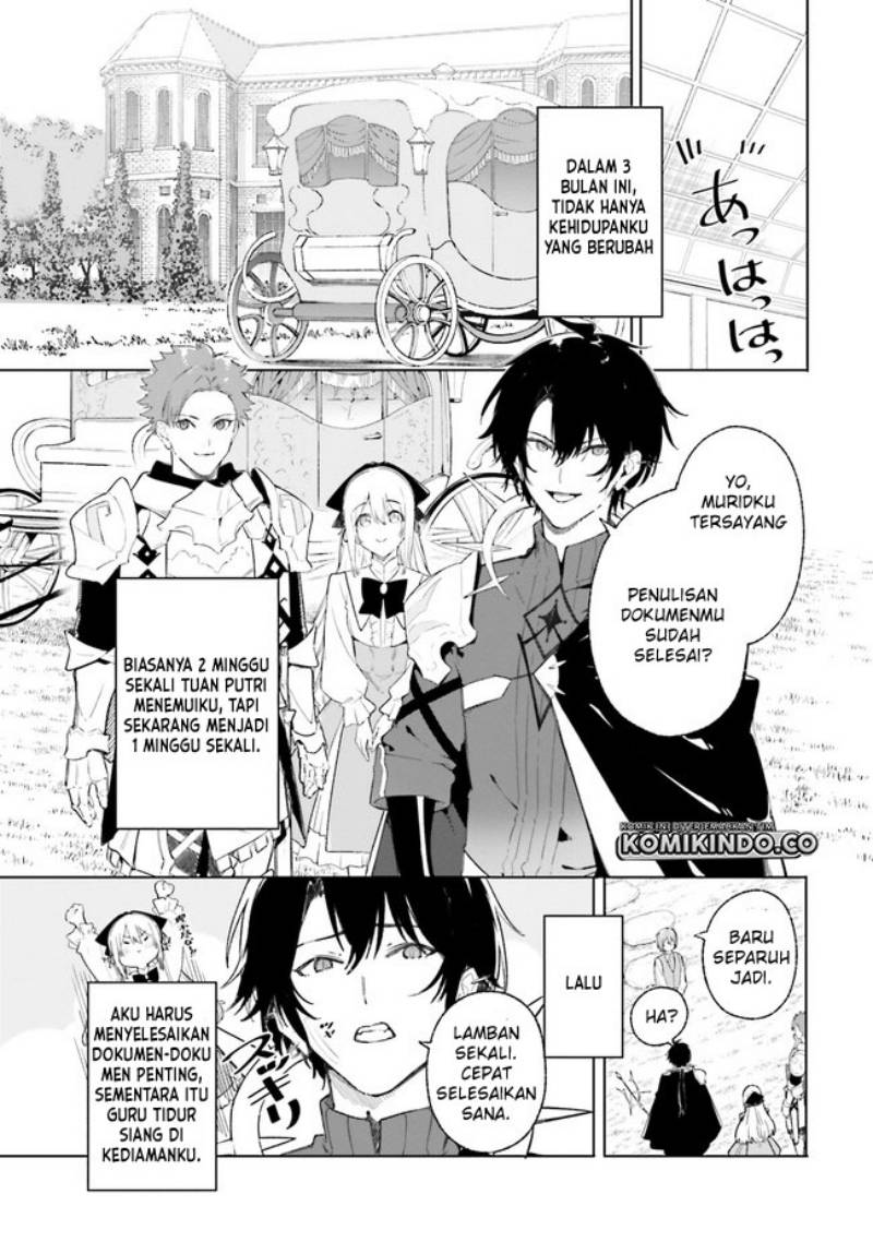 Majutsushi Kunon wa Mieteiru Chapter 11.1 - halaman 6