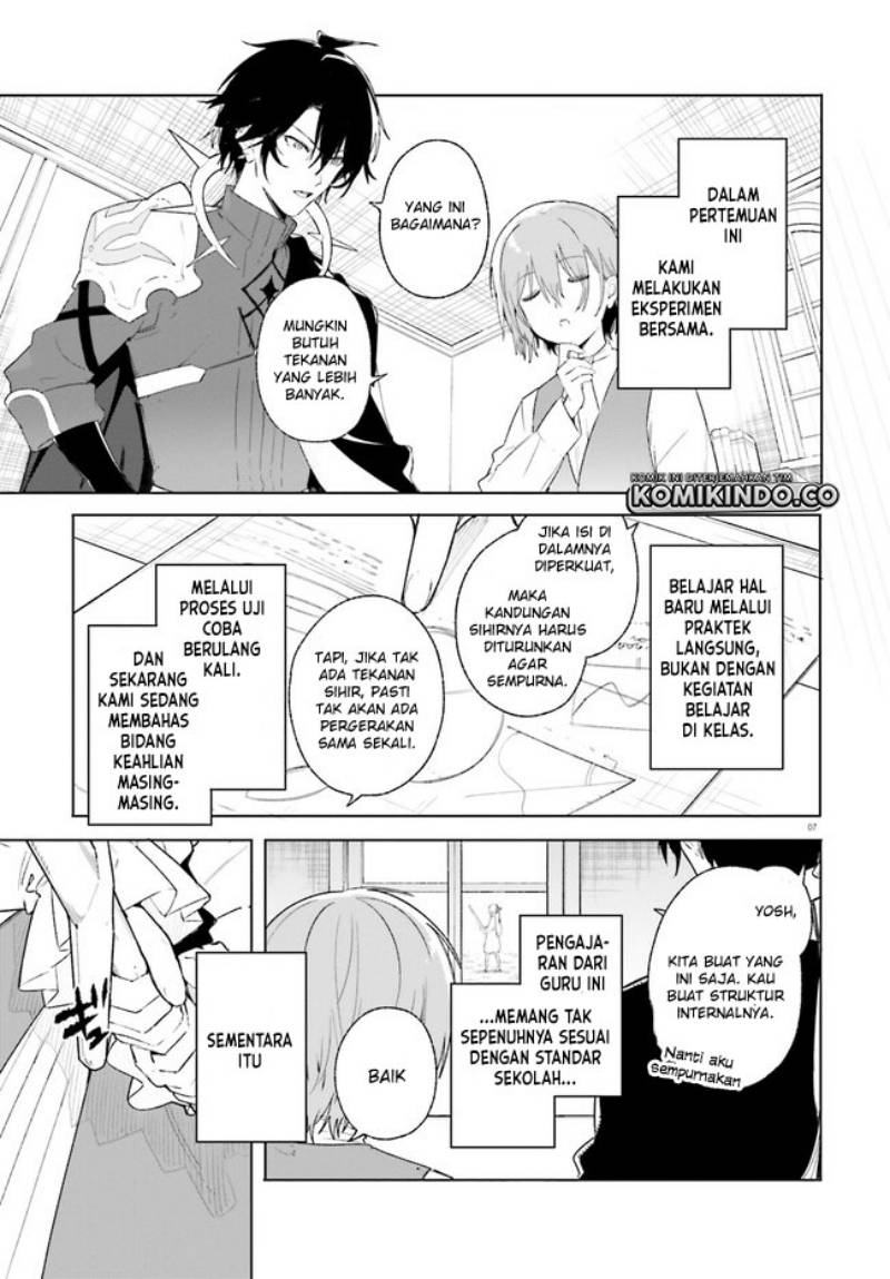 Majutsushi Kunon wa Mieteiru Chapter 11.1 - halaman 8
