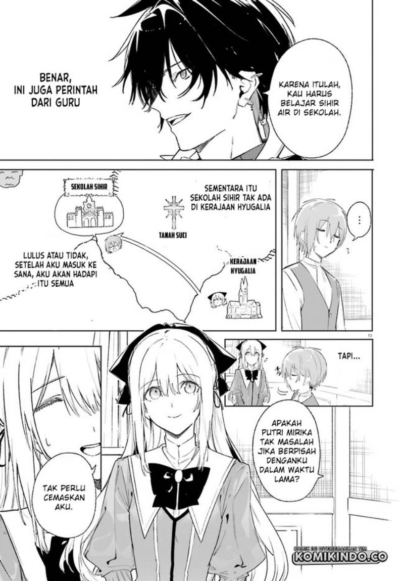 Majutsushi Kunon wa Mieteiru Chapter 11.2 - halaman 4