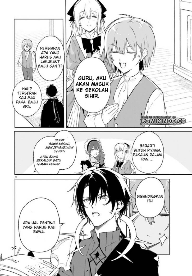 Majutsushi Kunon wa Mieteiru Chapter 11.2 - halaman 7