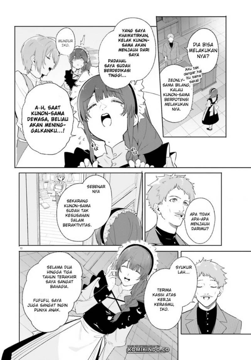 Majutsushi Kunon wa Mieteiru Chapter 12.1 - halaman 11