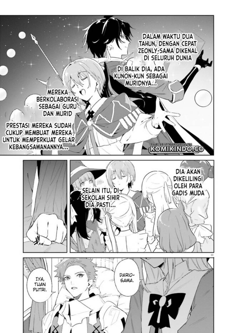 Majutsushi Kunon wa Mieteiru Chapter 12.1 - halaman 4