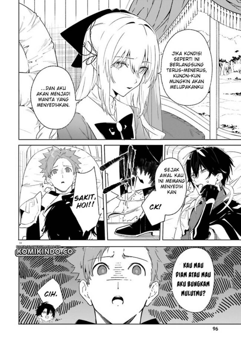 Majutsushi Kunon wa Mieteiru Chapter 12.1 - halaman 5