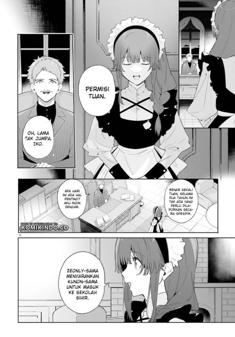 Majutsushi Kunon wa Mieteiru Chapter 12.1 - halaman 9