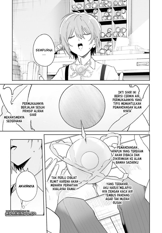 Majutsushi Kunon wa Mieteiru Chapter 12.2 - halaman 7