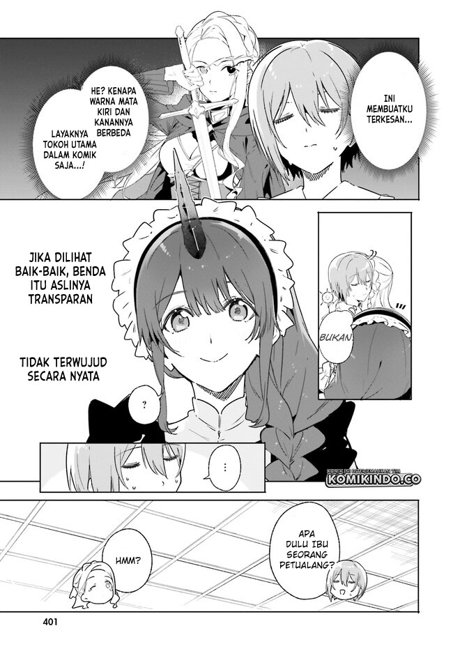 Majutsushi Kunon wa Mieteiru Chapter 13.1 - halaman 10