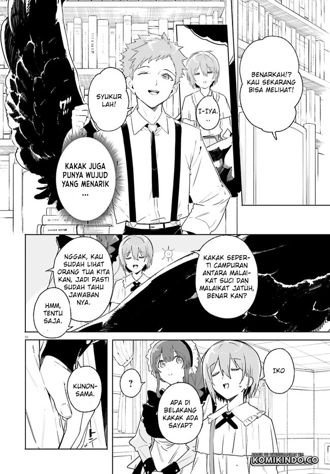 Majutsushi Kunon wa Mieteiru Chapter 13.1 - halaman 11