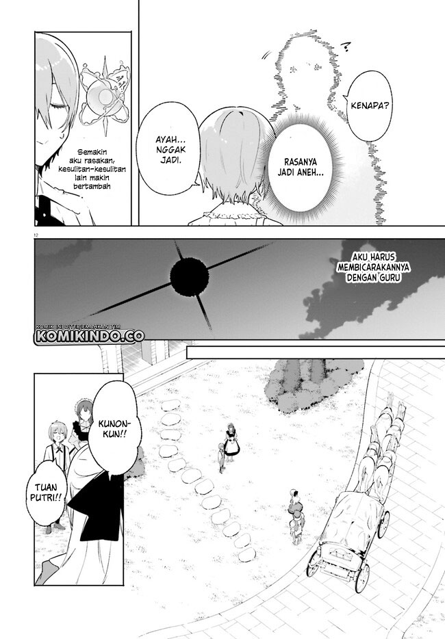 Majutsushi Kunon wa Mieteiru Chapter 13.1 - halaman 13