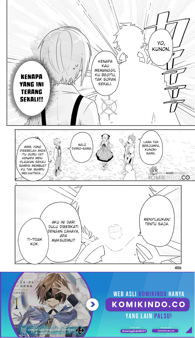 Majutsushi Kunon wa Mieteiru Chapter 13.1 - halaman 15