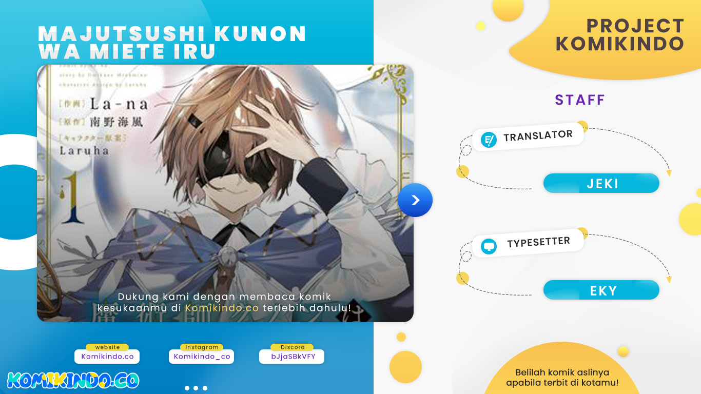 Majutsushi Kunon wa Mieteiru Chapter 13.2 - halaman 1