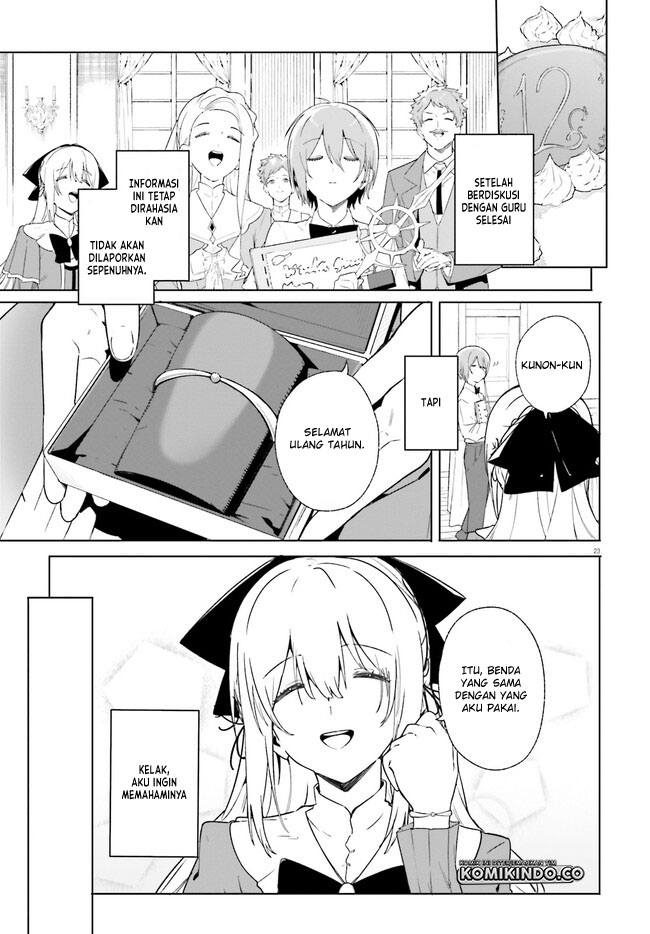 Majutsushi Kunon wa Mieteiru Chapter 13.2 - halaman 10