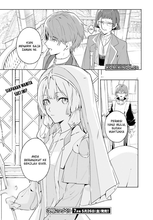 Majutsushi Kunon wa Mieteiru Chapter 13.2 - halaman 14