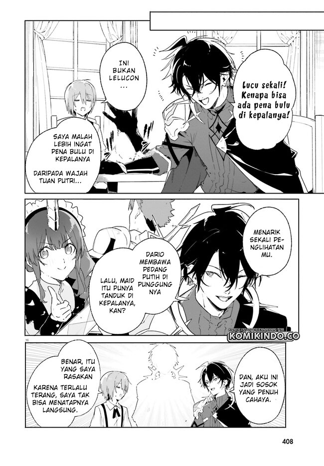 Majutsushi Kunon wa Mieteiru Chapter 13.2 - halaman 3