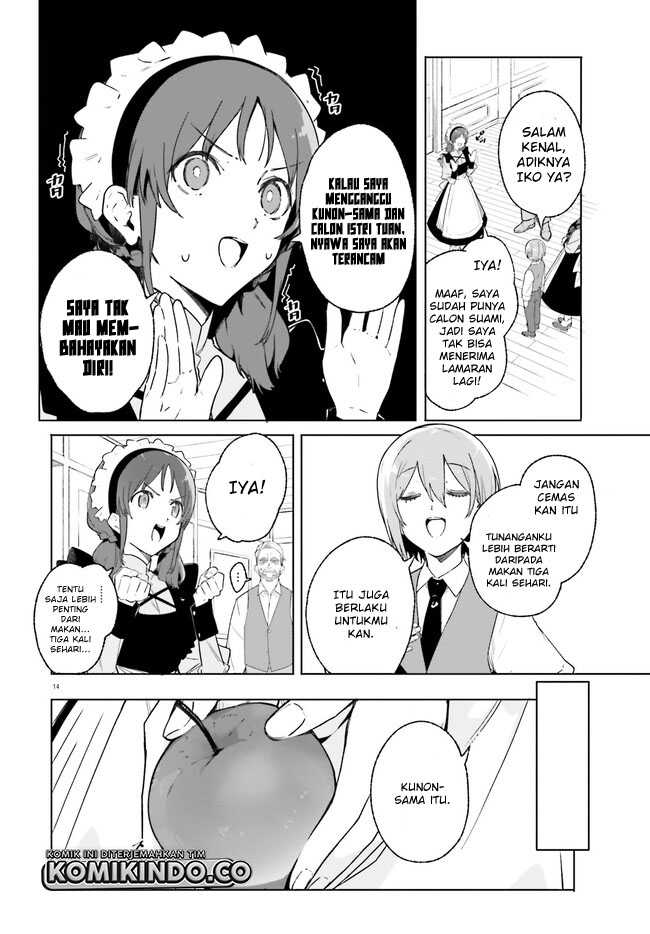 Majutsushi Kunon wa Mieteiru Chapter 14.1 - halaman 15