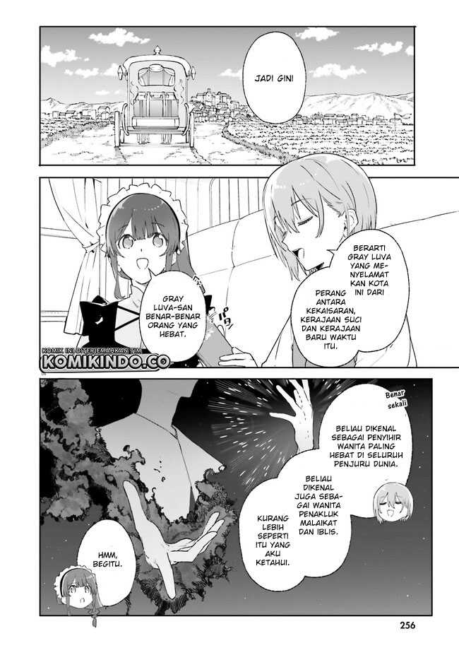 Majutsushi Kunon wa Mieteiru Chapter 14.1 - halaman 5
