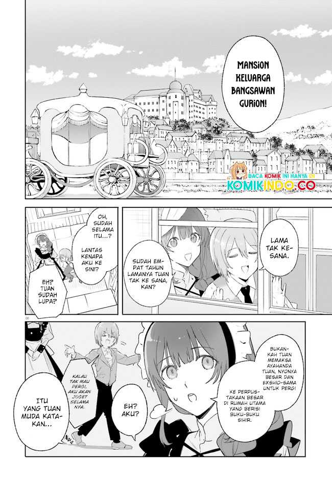Majutsushi Kunon wa Mieteiru Chapter 14.1 - halaman 7