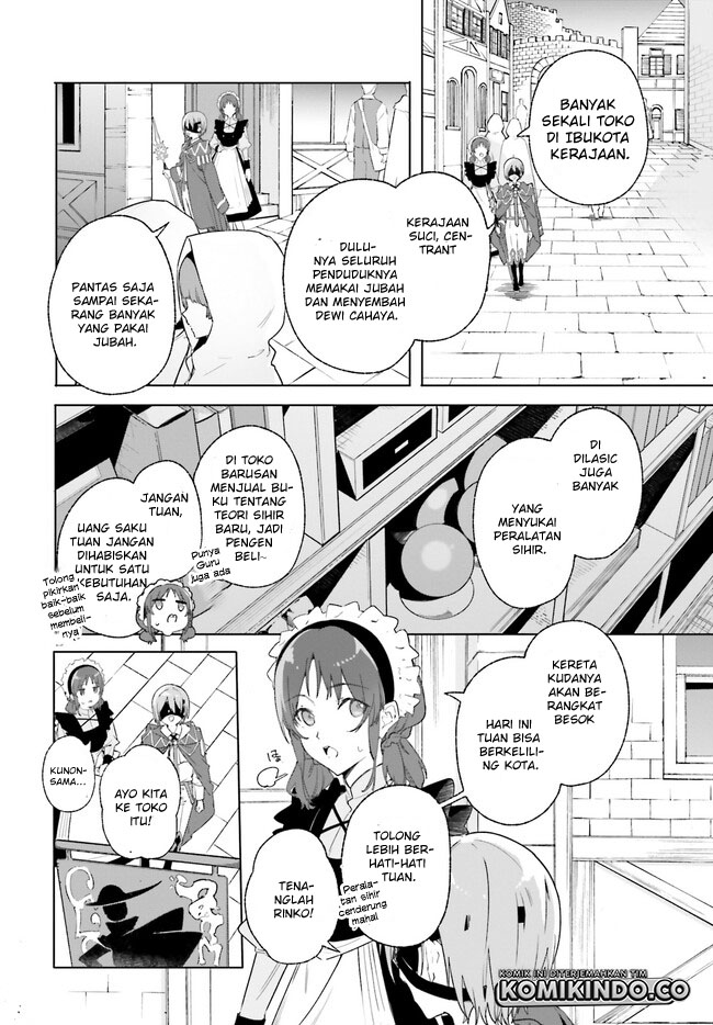 Majutsushi Kunon wa Mieteiru Chapter 14.2 - halaman 10