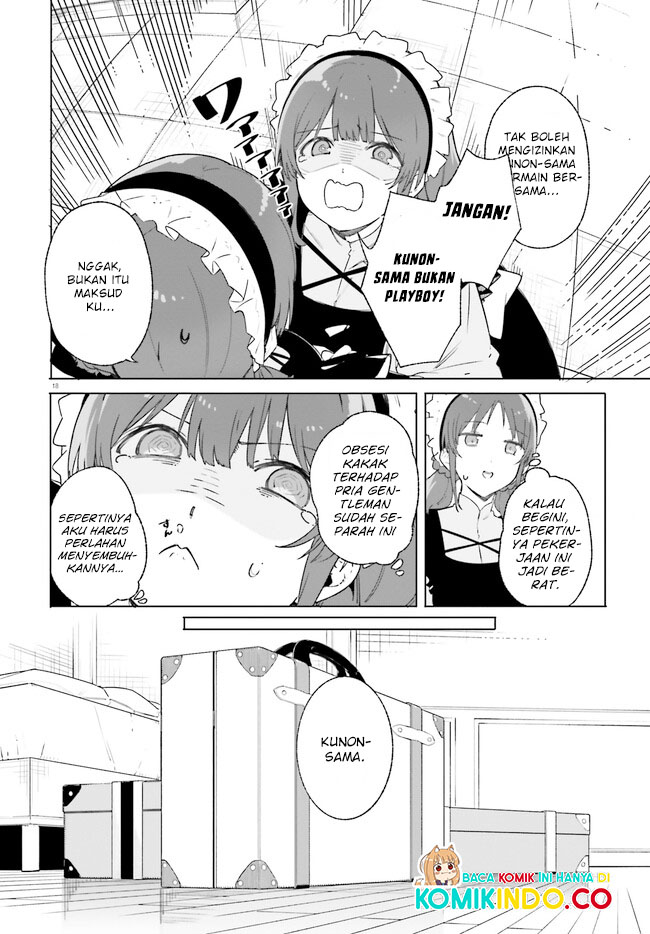 Majutsushi Kunon wa Mieteiru Chapter 14.2 - halaman 2