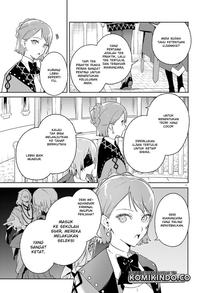 Majutsushi Kunon wa Mieteiru Chapter 15.1 - halaman 12