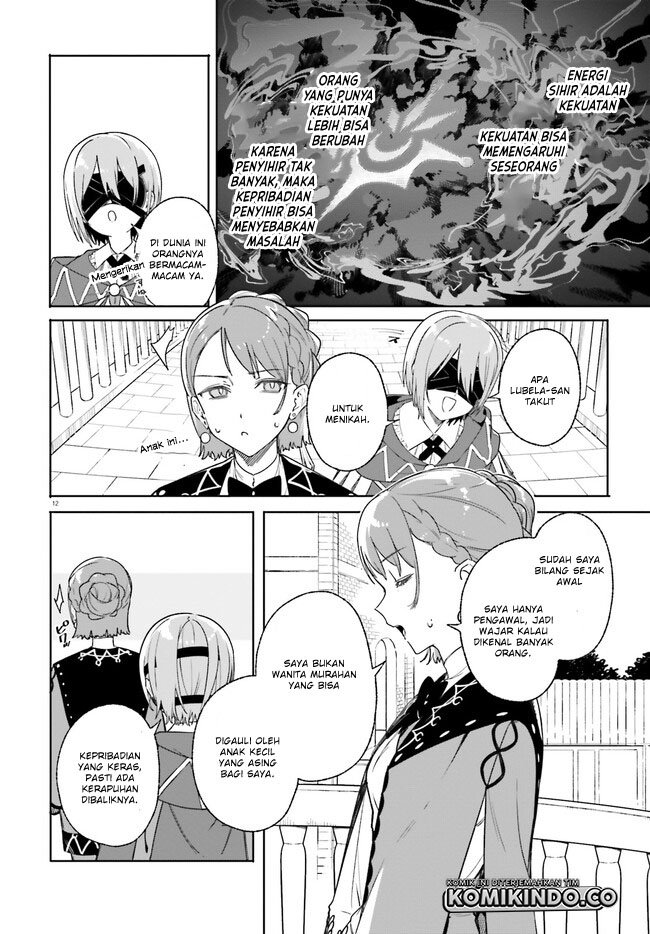 Majutsushi Kunon wa Mieteiru Chapter 15.1 - halaman 13