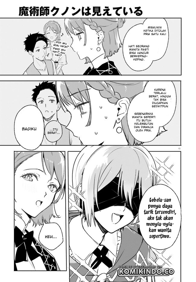 Majutsushi Kunon wa Mieteiru Chapter 15.1 - halaman 14