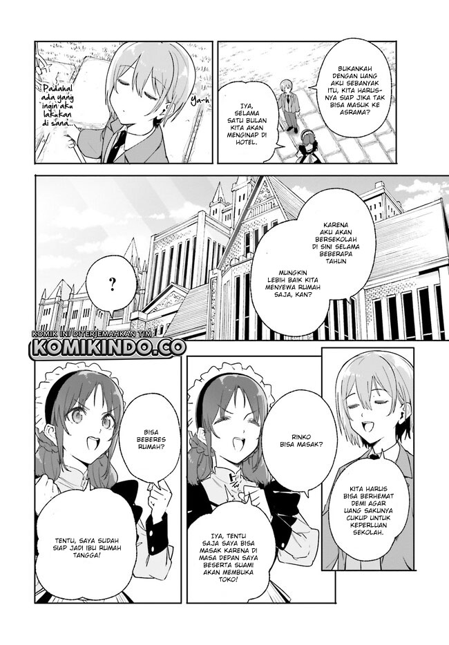 Majutsushi Kunon wa Mieteiru Chapter 15.1 - halaman 3