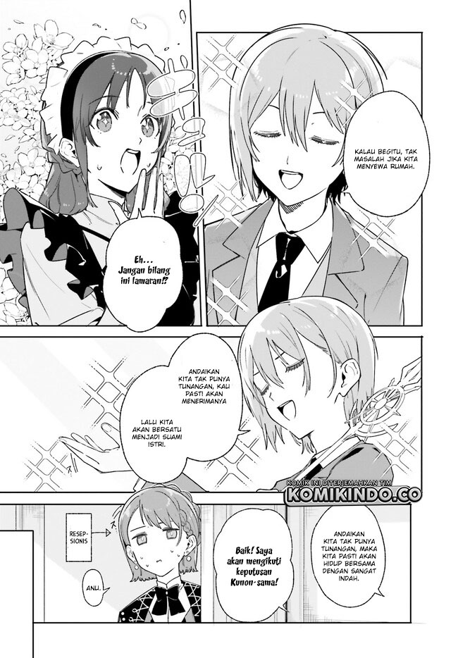 Majutsushi Kunon wa Mieteiru Chapter 15.1 - halaman 4