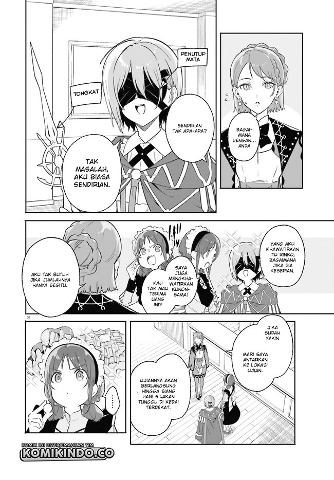 Majutsushi Kunon wa Mieteiru Chapter 15.1 - halaman 9