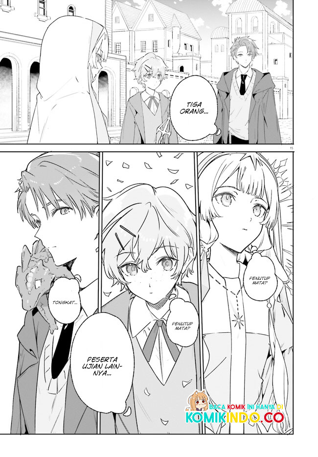 Majutsushi Kunon wa Mieteiru Chapter 15.2 - halaman 2