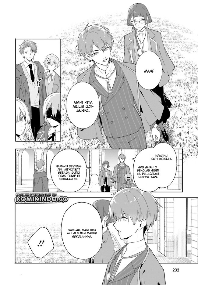 Majutsushi Kunon wa Mieteiru Chapter 15.2 - halaman 9