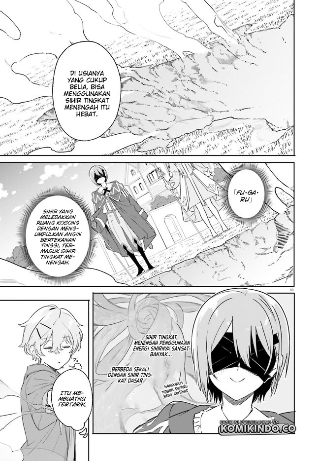 Majutsushi Kunon wa Mieteiru Chapter 16.1 - halaman 10