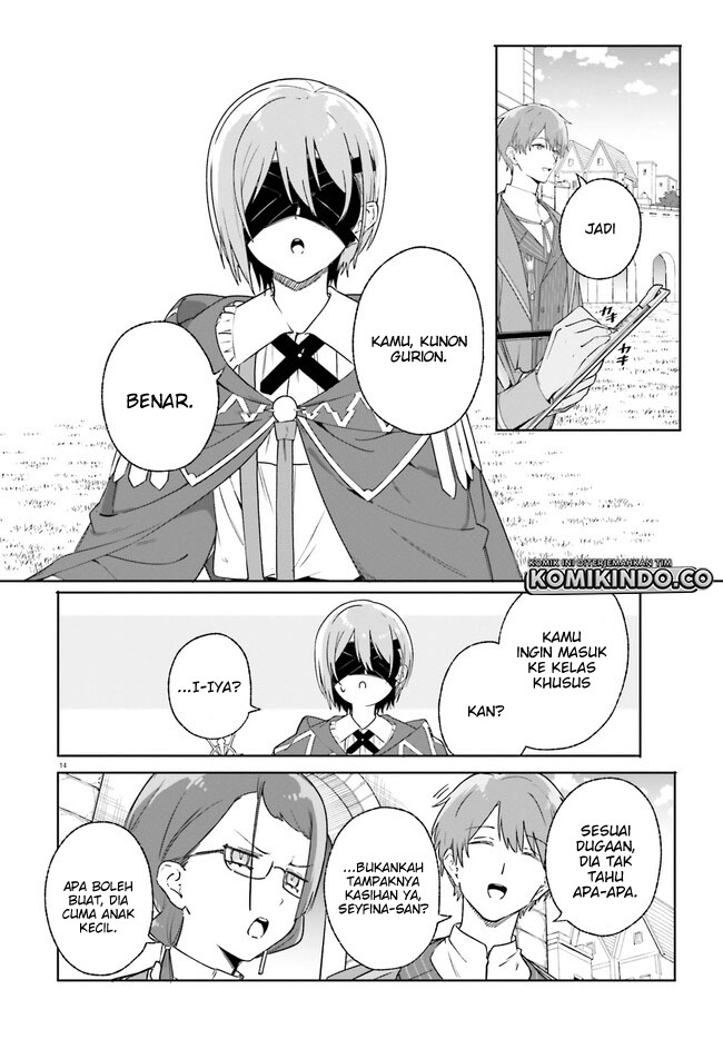 Majutsushi Kunon wa Mieteiru Chapter 16.1 - halaman 15