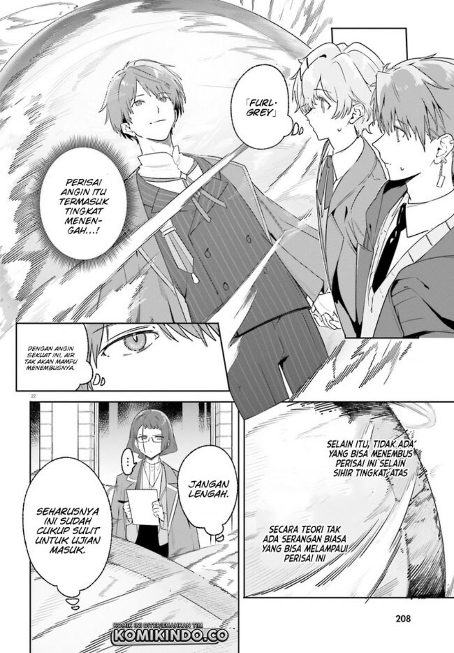 Majutsushi Kunon wa Mieteiru Chapter 16.2 - halaman 8