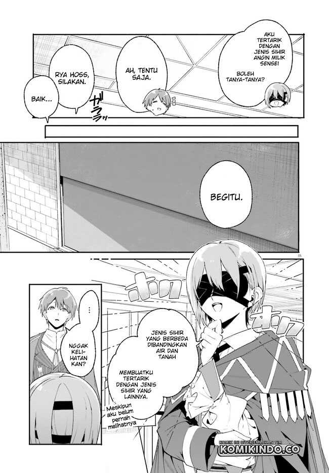 Majutsushi Kunon wa Mieteiru Chapter 17.1 - halaman 6