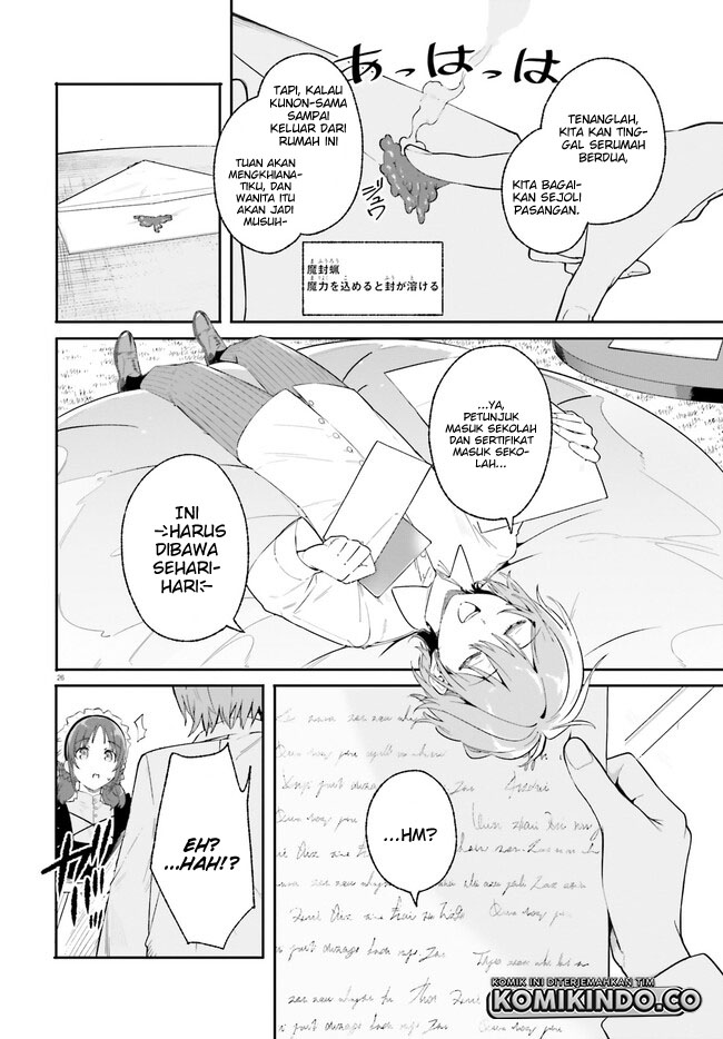 Majutsushi Kunon wa Mieteiru Chapter 17.2 - halaman 13