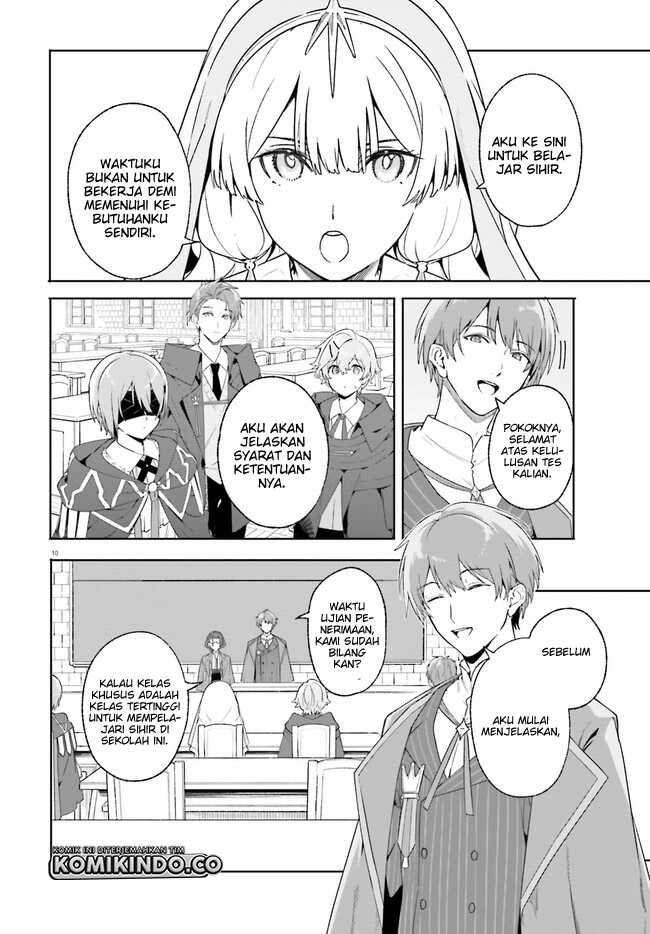 Majutsushi Kunon wa Mieteiru Chapter 18.1 - halaman 11