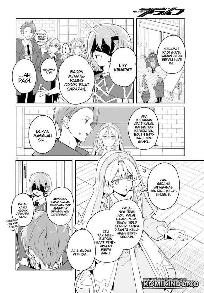 Majutsushi Kunon wa Mieteiru Chapter 18.1 - halaman 7