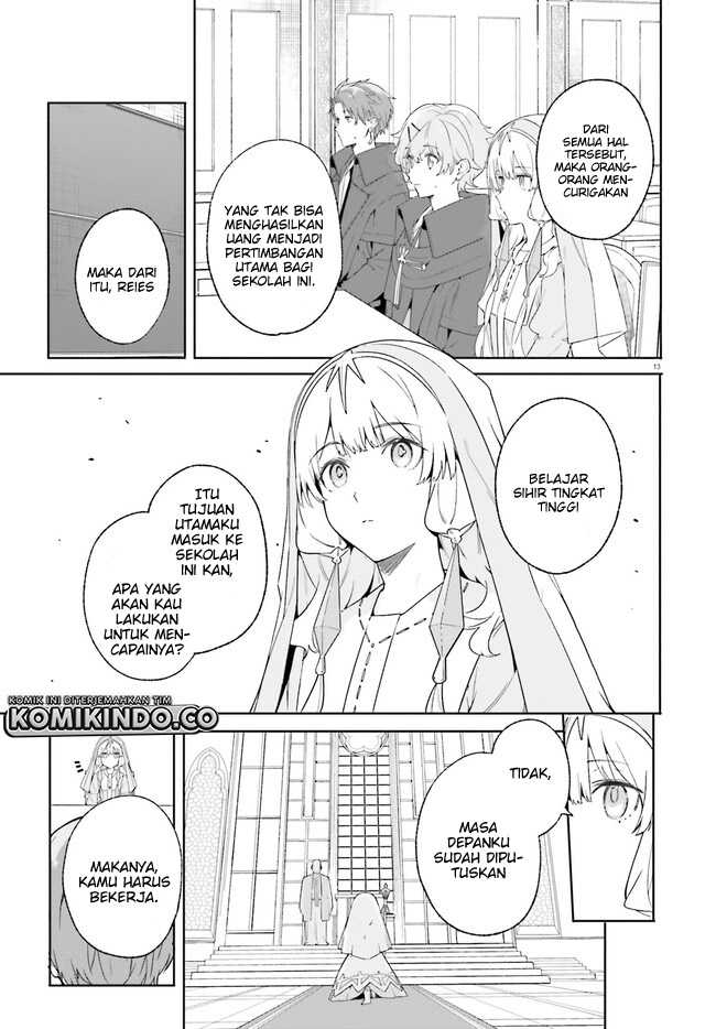 Majutsushi Kunon wa Mieteiru Chapter 18.2 - halaman 2