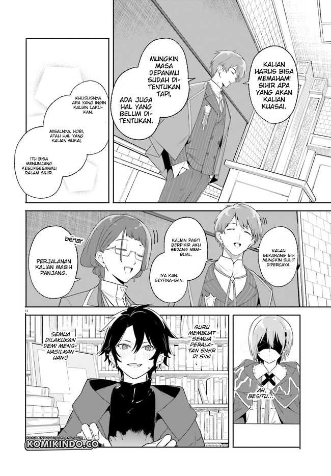 Majutsushi Kunon wa Mieteiru Chapter 18.2 - halaman 3