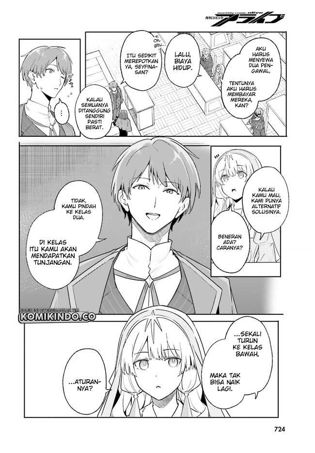 Majutsushi Kunon wa Mieteiru Chapter 18.2 - halaman 5
