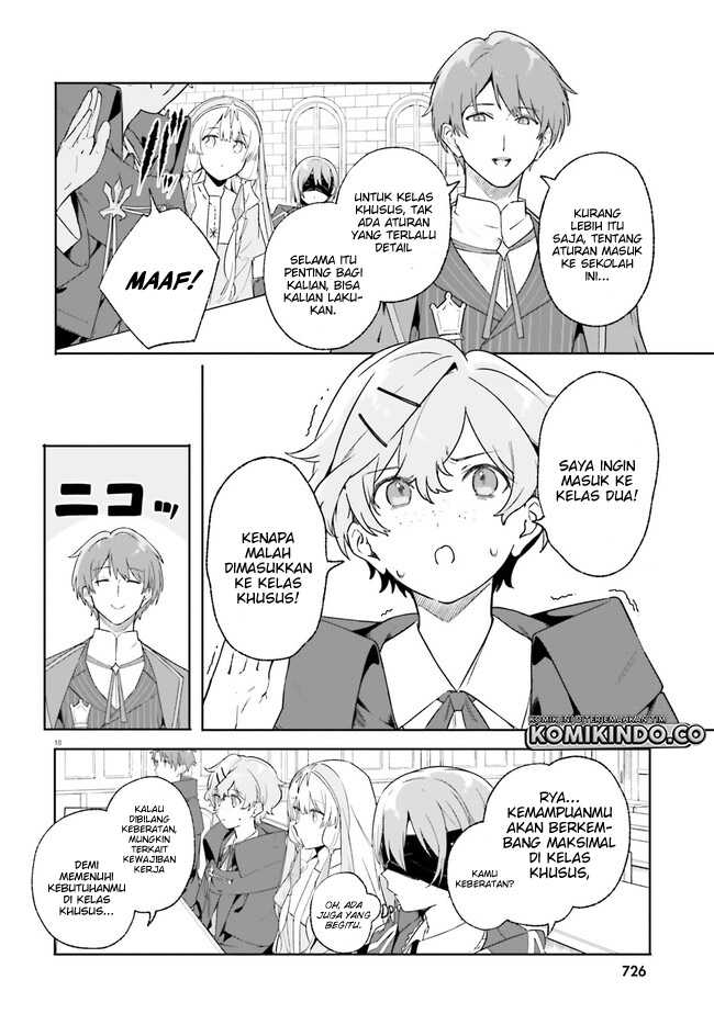 Majutsushi Kunon wa Mieteiru Chapter 18.2 - halaman 7