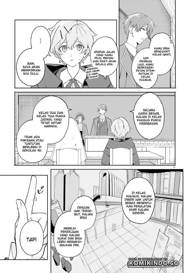 Majutsushi Kunon wa Mieteiru Chapter 18.2 - halaman 8
