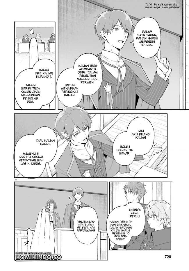 Majutsushi Kunon wa Mieteiru Chapter 18.2 - halaman 9