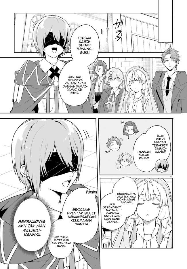 Majutsushi Kunon wa Mieteiru Chapter 19.1 - halaman 10