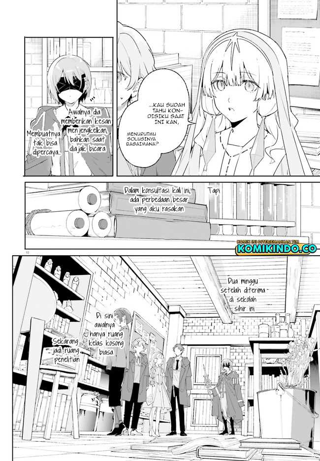 Majutsushi Kunon wa Mieteiru Chapter 19.1 - halaman 11