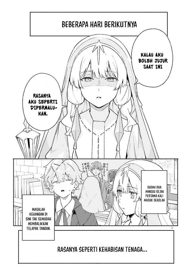 Majutsushi Kunon wa Mieteiru Chapter 19.1 - halaman 8