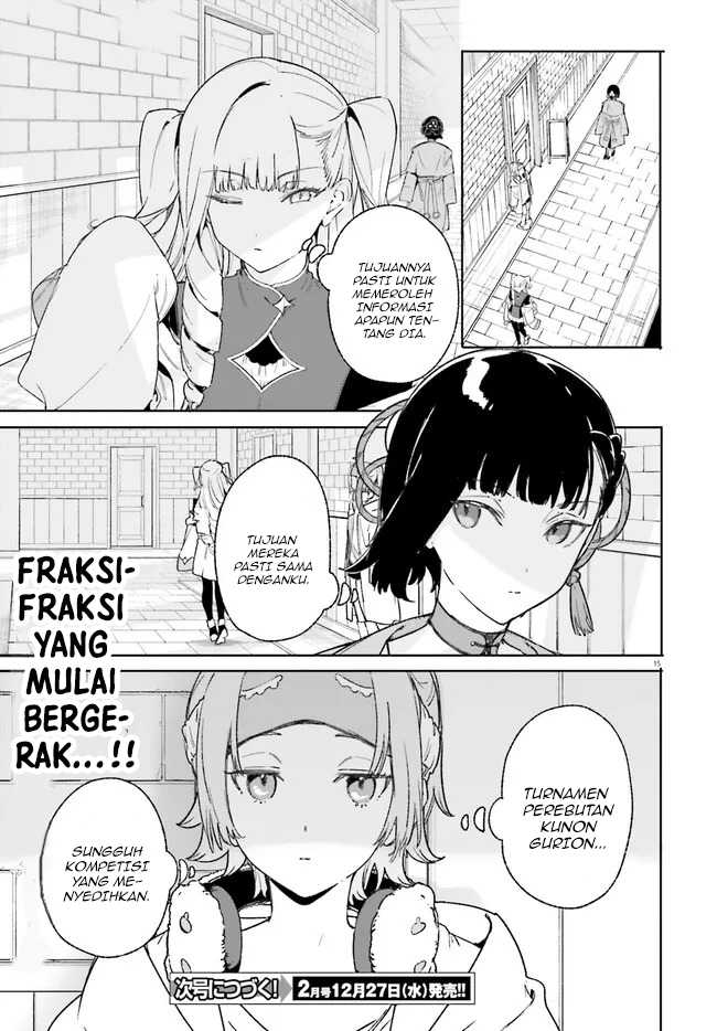Majutsushi Kunon wa Mieteiru Chapter 20 - halaman 17