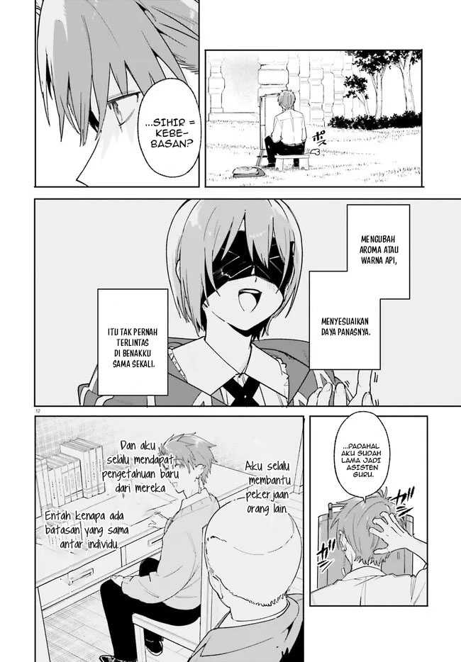 Majutsushi Kunon wa Mieteiru Chapter 21.1 - halaman 13