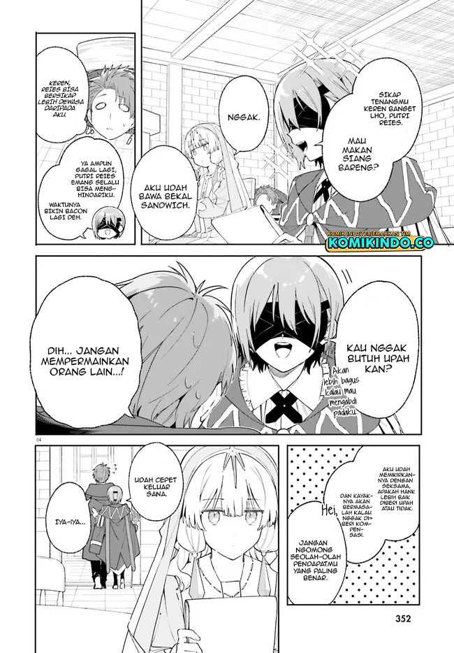 Majutsushi Kunon wa Mieteiru Chapter 21.1 - halaman 5