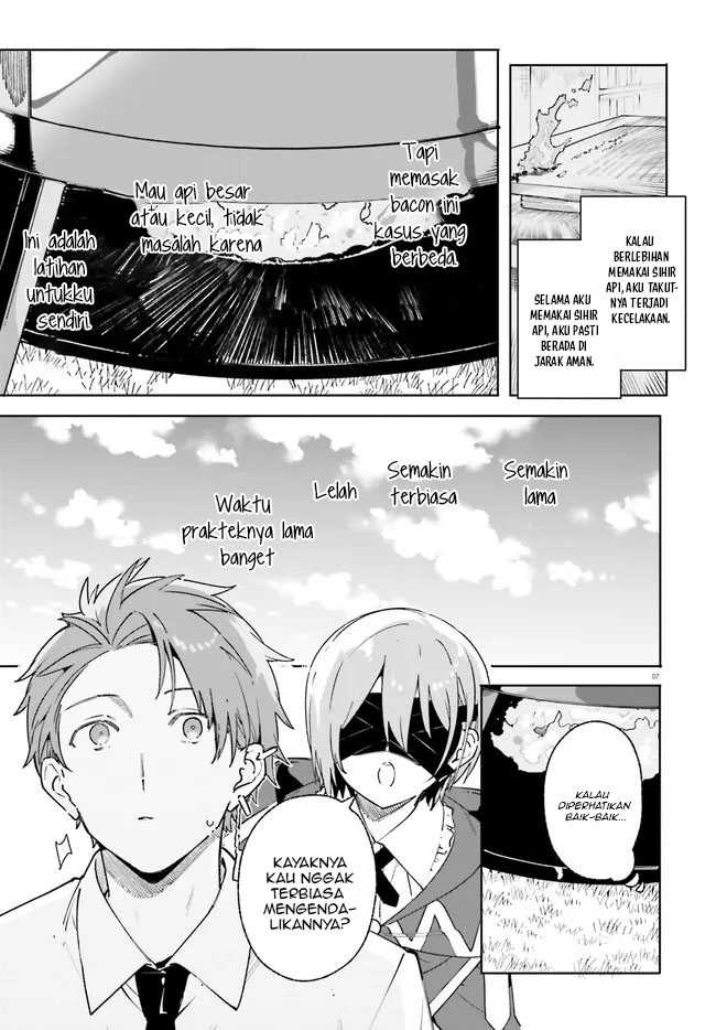 Majutsushi Kunon wa Mieteiru Chapter 21.1 - halaman 8